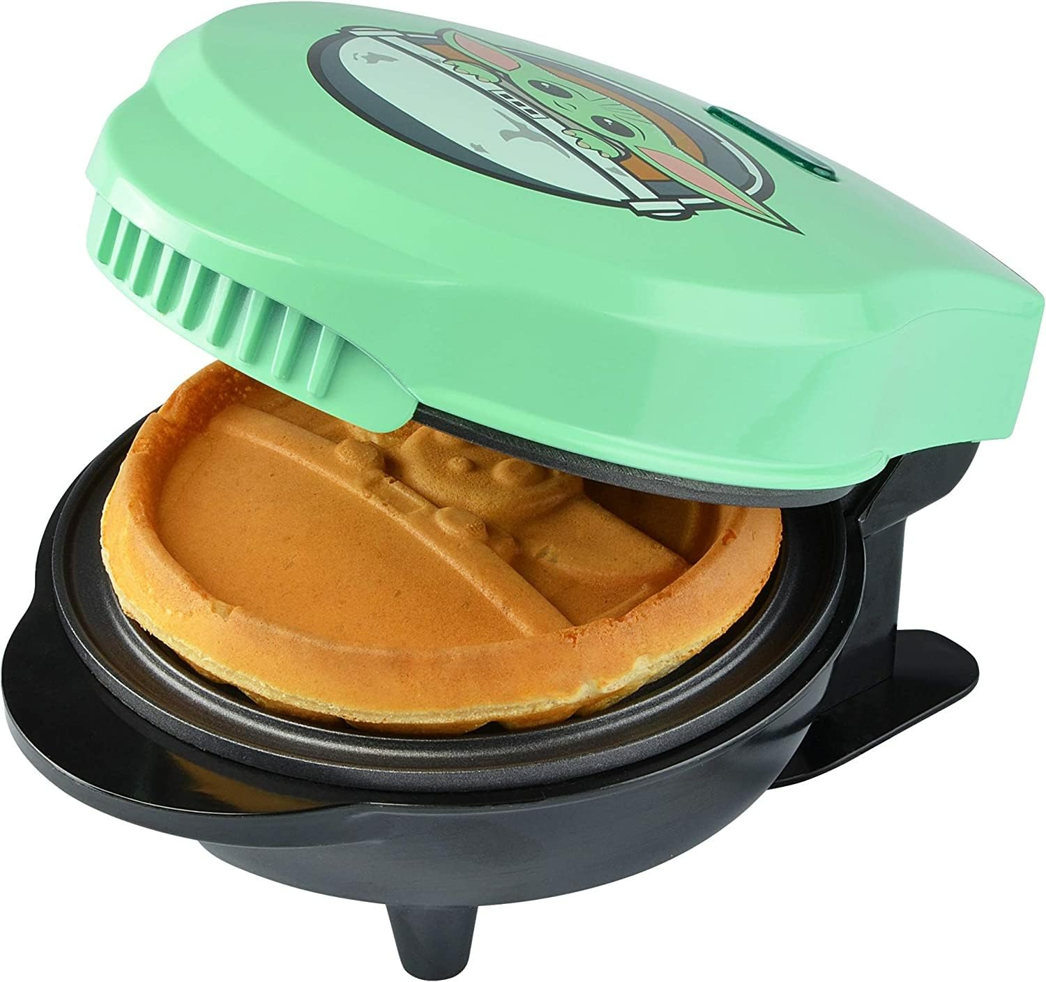 Amazon.com: Star Wars Grogu Mini Waffle Maker from Select Brands